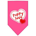 Load image into Gallery viewer, Pet and Dog Bandana Screen Printed, "Puppy Love"