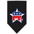 Load image into Gallery viewer, Dog Bandana Screen Printed, "Republican"
