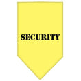 Load image into Gallery viewer, Pet and Dog Bandana Screen Printed, "Security"