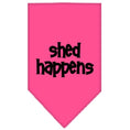 Load image into Gallery viewer, Pet and Dog Bandana Screen Printed, "Shed Happens"