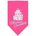 Load image into Gallery viewer, Pet and Dog Bandana Screen Printed, "Wedding Crasher"