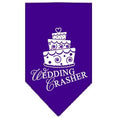 Load image into Gallery viewer, Pet and Dog Bandana Screen Printed, "Wedding Crasher"
