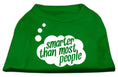 Load image into Gallery viewer, Pet Dog & Cat Shirt Screen Printed, "Smarter Than Most People"