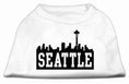 Load image into Gallery viewer, Pet Dog & Cat Shirt Screen Printed, "Seattle Skyline"
