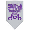 Load image into Gallery viewer, Pet and Dog Bandana, "The Smallest Things Take Up Your Heart"