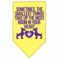 Load image into Gallery viewer, Pet and Dog Bandana, "The Smallest Things Take Up Your Heart"