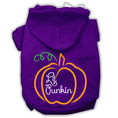 Load image into Gallery viewer, Halloween Pet Hoodie Screen Printed, "Lil Punkin"