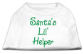 Load image into Gallery viewer, Christmas Screenprinted Dog Shirt, "Santa's Lil Helper"