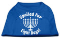 Load image into Gallery viewer, Hanukkah Pet Dog & Cat Shirt Screen Printed, "Spoiled for Eight Days"