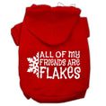 Load image into Gallery viewer, Christmas Pet Hoodie "All Of My Friends Are Flakes"