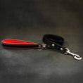 Load image into Gallery viewer, The "Eros" Leash 1 inch wide Black