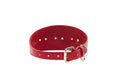 Load image into Gallery viewer, Red Vegan Leather 3” Wide Starfish Collar