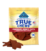 Blue Buffalo True Chews Jerky Cuts Real Steak Dog Treats (10oz)