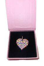 Flat Swarovski Crystal Charm