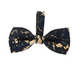 Load image into Gallery viewer, Navy Lace On Gold Italian Leather by Allysa Payne Beverly Hills