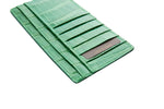 Croc Card Wallet with Zipper