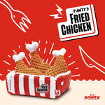 PAWTY FRIED CHICKEN INTERACTIVE SNUFFLE MAT DOG TOY