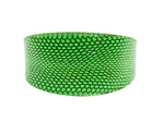 Dark Neon Green Snake 3 Wide Style Collar