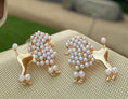 Load image into Gallery viewer, Pearl Poodle Earrings - Southlake Paws