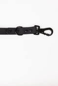 Load image into Gallery viewer, Black dog leash from The Modern Dog Company by Southlake Paws, featuring a sleek design and sturdy clip.