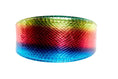 Load image into Gallery viewer, Pride Collection. Rainbow Snake 3 Wide Style Collar