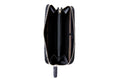 Load image into Gallery viewer, Black & White Python Zip Wallet by Allysa Payne Beverly Hills