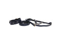 Load image into Gallery viewer, Navy Blue Snake Classic Hardware Collar, Leash, & Harness Set by Allysa Payne Beverly Hills