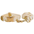 Load image into Gallery viewer, Ivory Gold Leaf Velvet Set