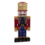 Kurt Adler 17.3-Inch Wooden Nutcracker Advent Calendar