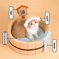 Load image into Gallery viewer, Japanese Hot Spring Pet Bed