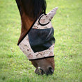 Load image into Gallery viewer, Jeffers Expression Deluxe Mesh Horse Fly Mask with Ears