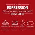 Load image into Gallery viewer, Jeffers Expression Moisture-Wicking Fleece Dog Coat