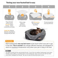 Load image into Gallery viewer, K&H Thermo-Pet Lounge Sleeper Heated Cat & Small Dog Bed – Plush, Non-Slip, Machine Washable Indoor Pet Bed
