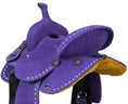 Load image into Gallery viewer, King Series Stratford Suede Barrel Saddle