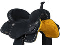 Load image into Gallery viewer, King Series Stratford Suede Barrel Saddle