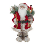 Kurt Adler 18-Inch KSA Kringles Rustic Santa with Skis