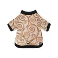Load image into Gallery viewer, Klimt Tree of Life, Stoclet Frieze Round Neck Shirt luxury pet product from Southlake Paws