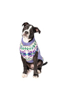 Load image into Gallery viewer, Lavender Flowers Dog Sweater