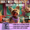 Load image into Gallery viewer, EcoBark Step In Dog Harness - XXXS to Small Breeds- Reflective Soft Mesh Harness for Teacup, Small Dogs and Puppies / Lavender