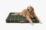 Hunter Green Grid | Dog Bed or Bed Cover LAY LO Pets