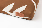 John Legend | Brown Fragment Dog Bed or Bed Cover LAY LO Pets