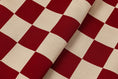 Load image into Gallery viewer, Red Checker | Dog Bed with Cover | Red Checkered Bedding LAY LO Pets