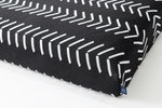 Black Chevron | Boho Dog Bed or Bed Cover LAY LO Pets