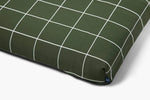 Hunter Green Grid | Dog Bed or Bed Cover LAY LO Pets