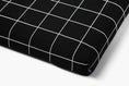 Load image into Gallery viewer, Black Grid | Fancy Dog Bed or Bed Cover