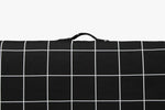 Black Grid | Fancy Dog Bed or Bed Cover LAY LO Pets