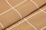Tan Grid | Dog Bed or Bed Cover LAY LO Pets