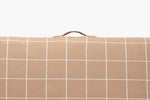 Tan Grid | Dog Bed or Bed Cover LAY LO Pets