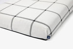 White Plaid | Dog Bed or Bed Cover LAY LO Pets