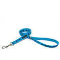 Load image into Gallery viewer, EcoBark Sky Blue Dog Leash- Padded Comfort Grip Padded Leash Dog Pattern - 4 Foot, 5 Foot, 6 Foot Leash for Small and Medium Dogs